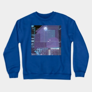 Aesthetic Night City San Diego Crewneck Sweatshirt